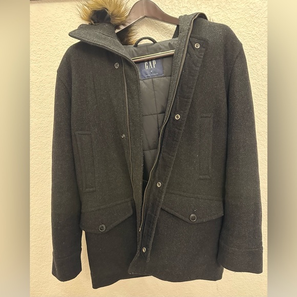 GAP Wool-blend Parka